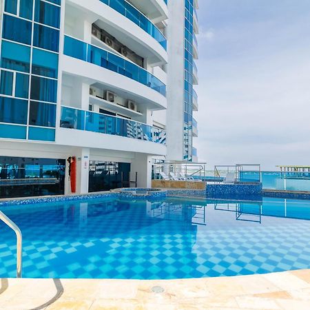 Apartamento Unik Cartagena Edificio Poseidon Bagian luar foto