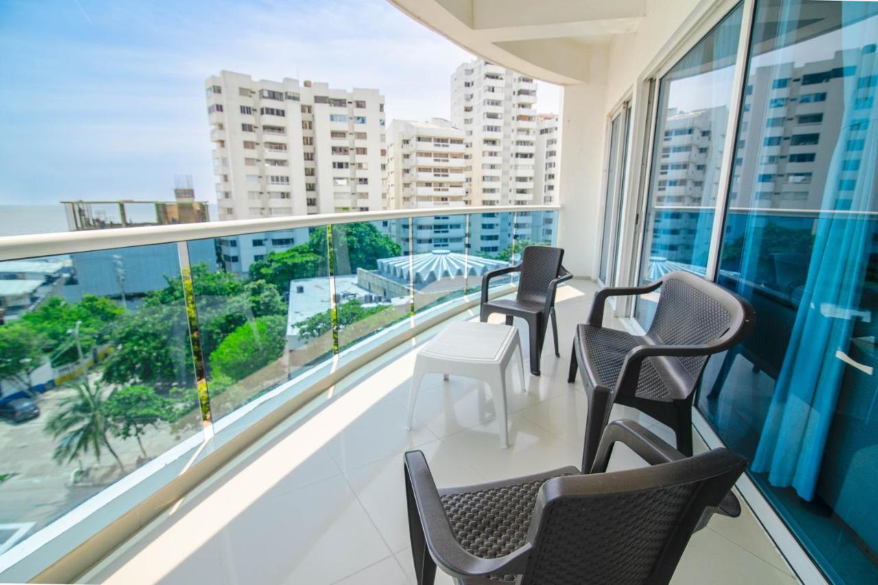 Apartamento Unik Cartagena Edificio Poseidon Bagian luar foto