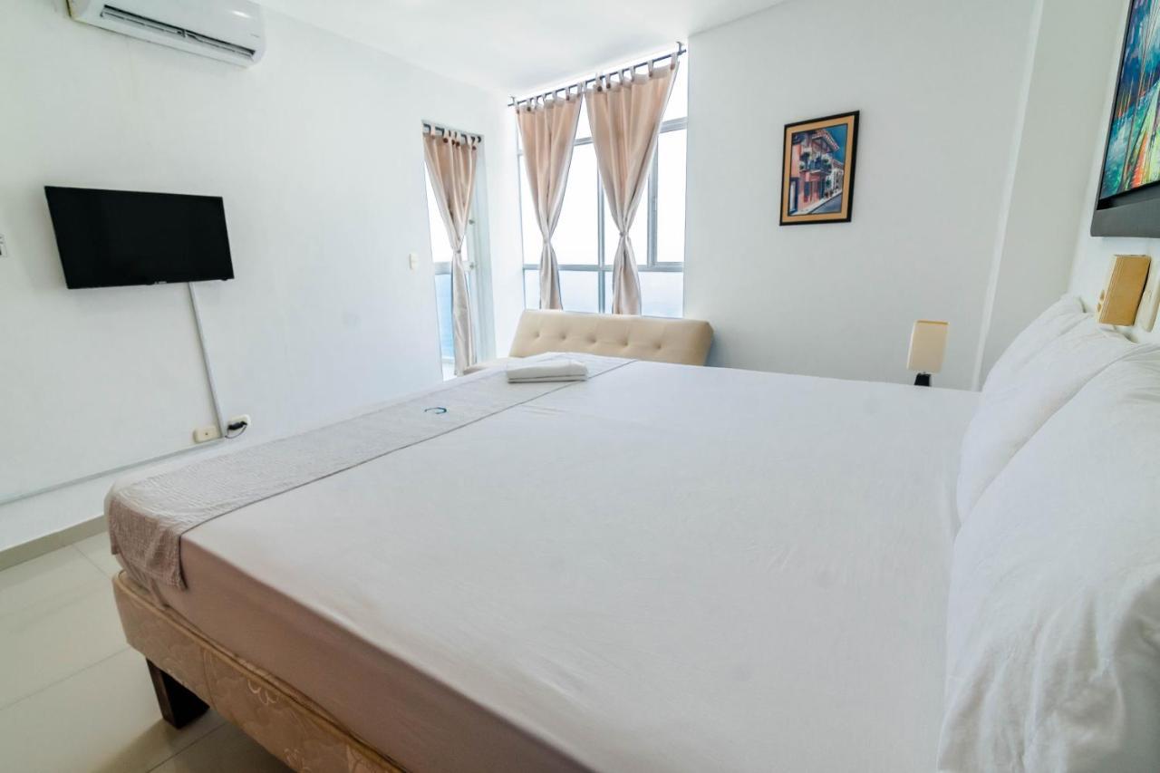 Apartamento Unik Cartagena Edificio Poseidon Bagian luar foto