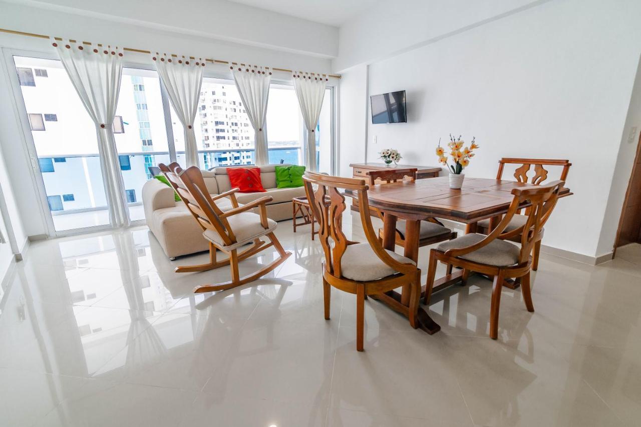 Apartamento Unik Cartagena Edificio Poseidon Bagian luar foto