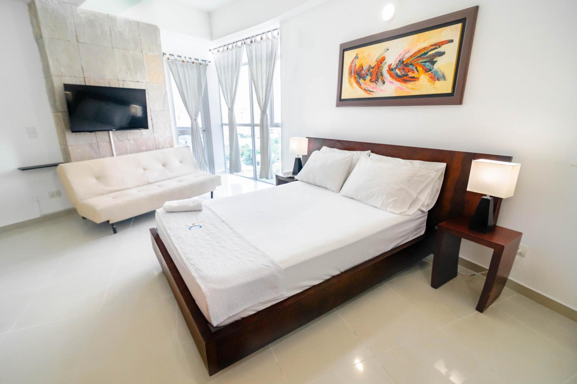 Apartamento Unik Cartagena Edificio Poseidon Bagian luar foto