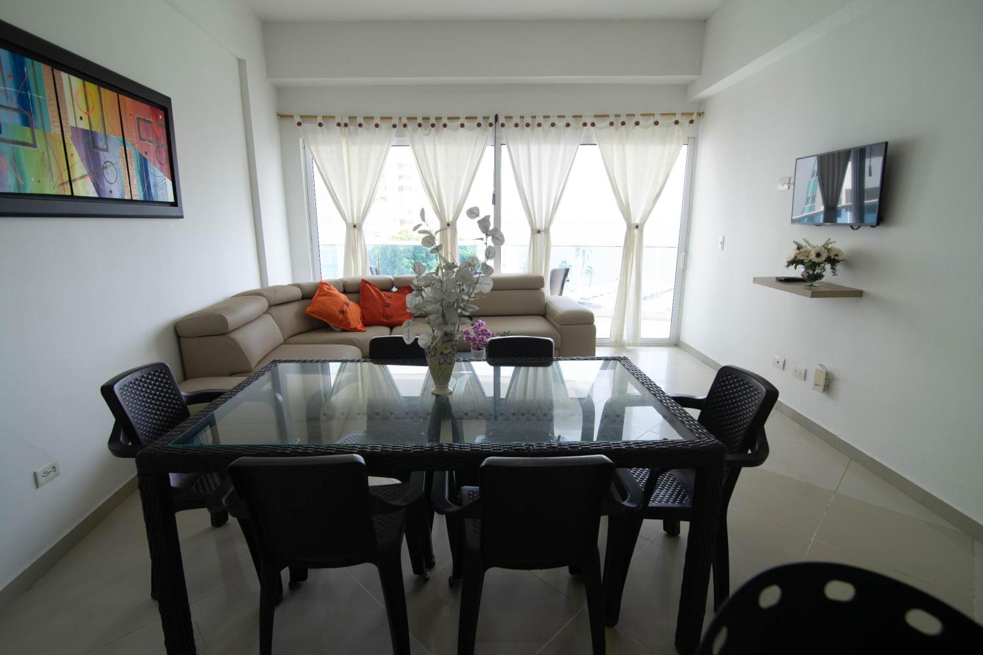 Apartamento Unik Cartagena Edificio Poseidon Bagian luar foto