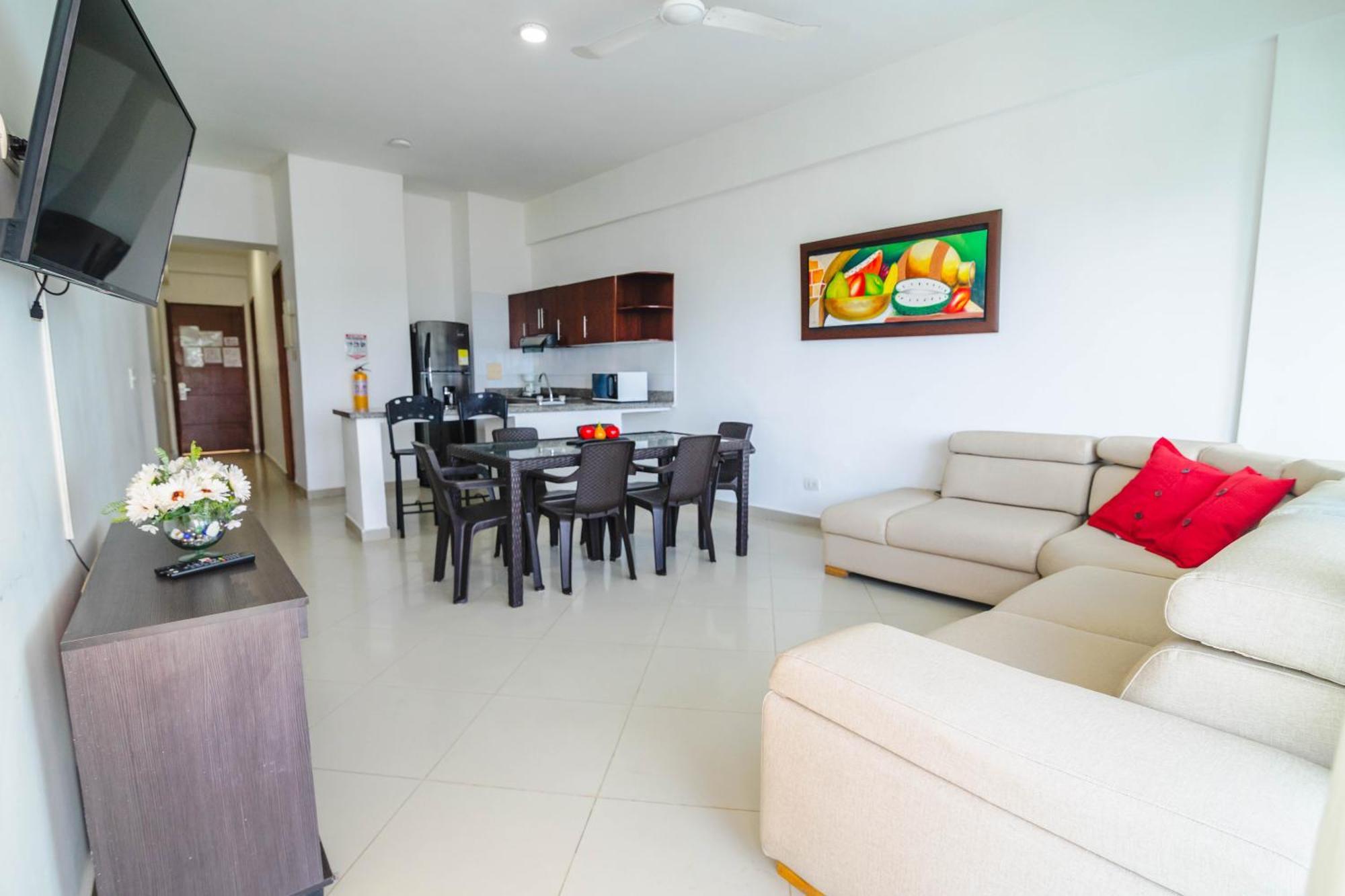Apartamento Unik Cartagena Edificio Poseidon Bagian luar foto