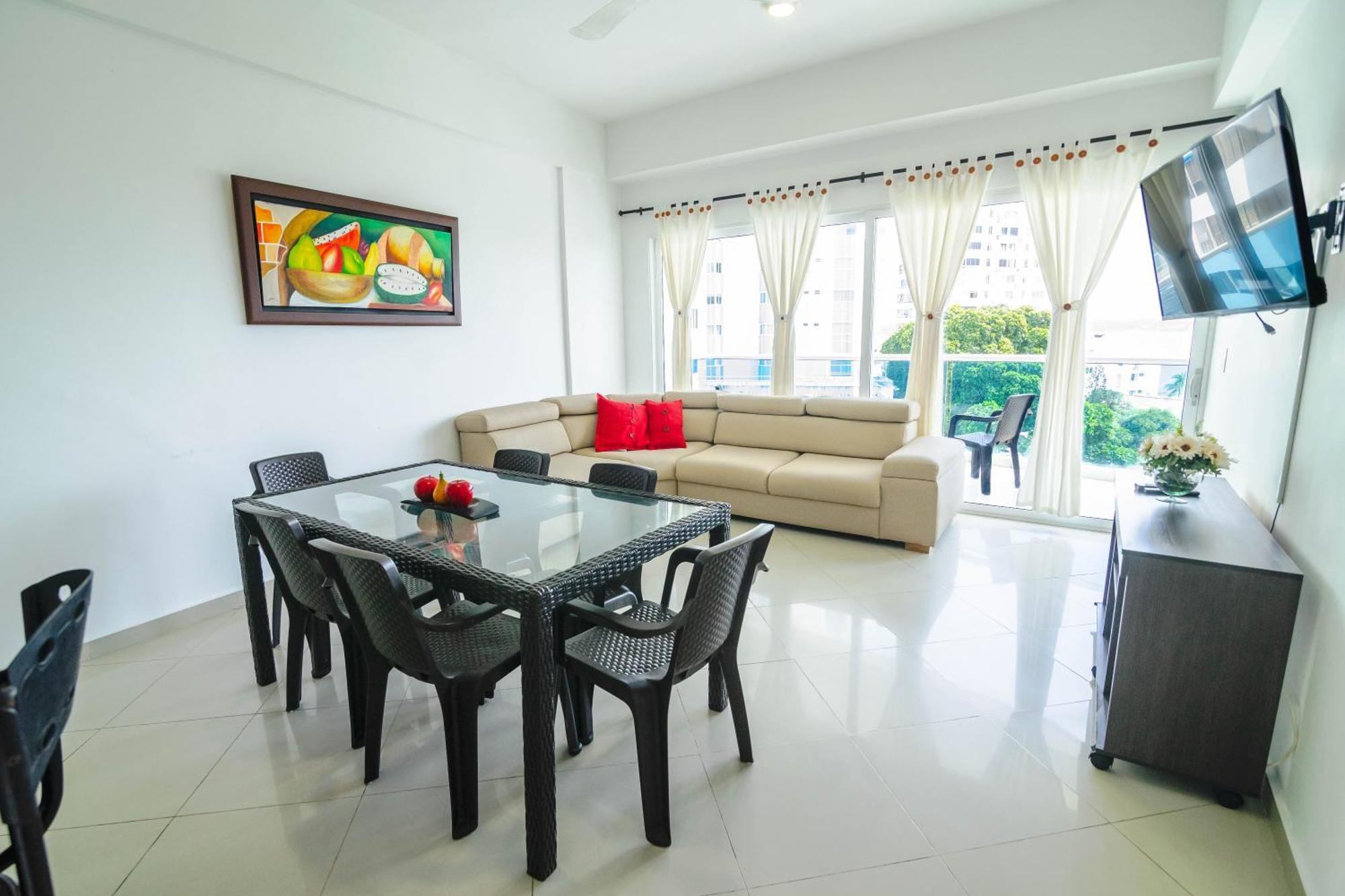 Apartamento Unik Cartagena Edificio Poseidon Bagian luar foto