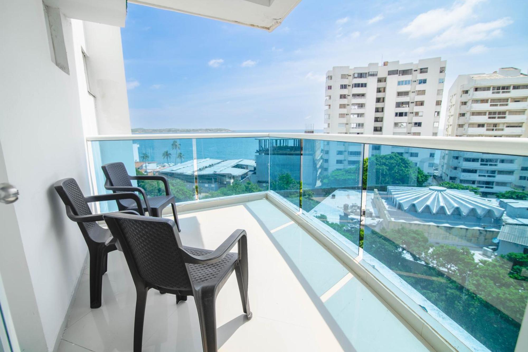 Apartamento Unik Cartagena Edificio Poseidon Bagian luar foto