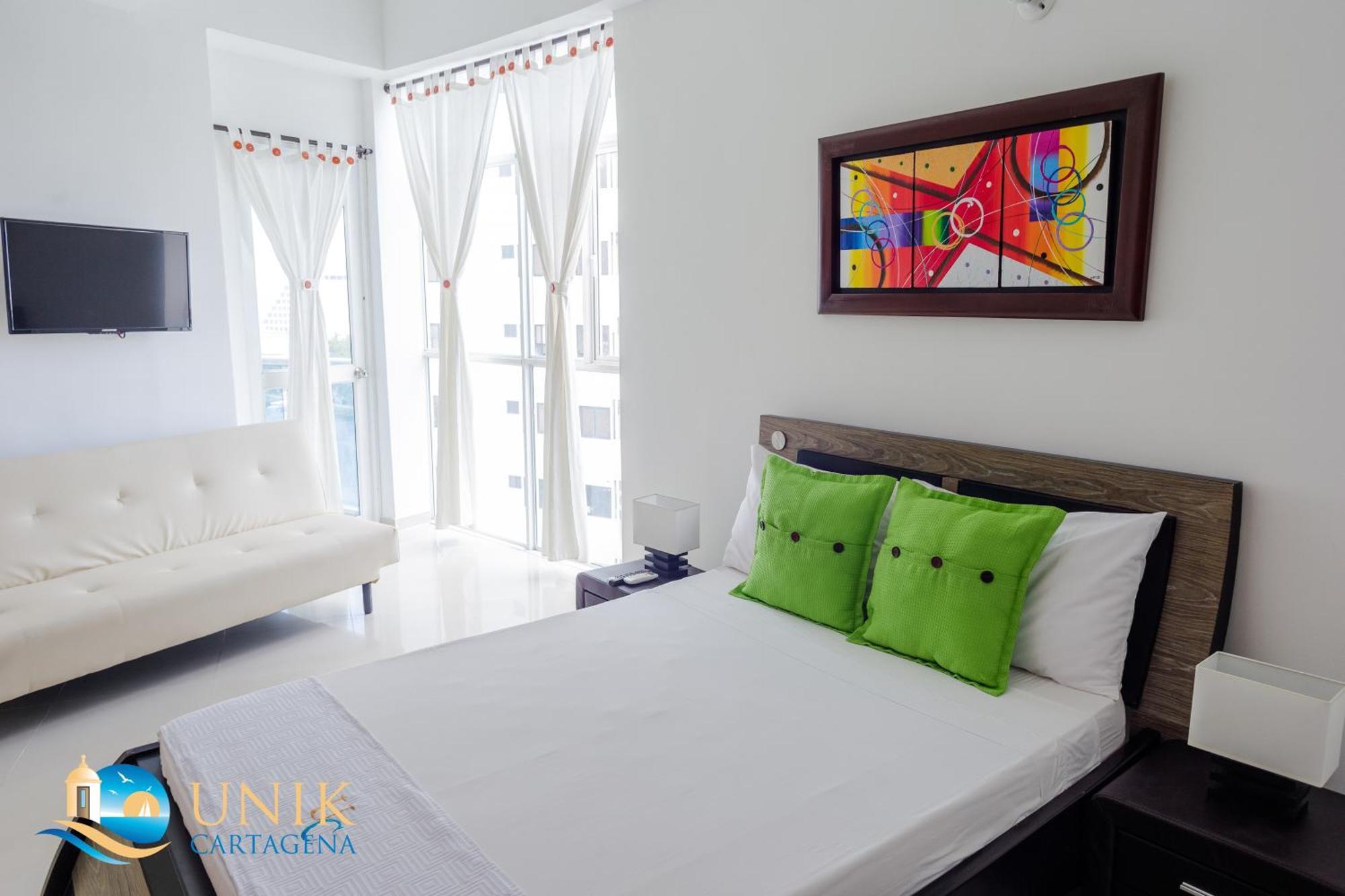 Apartamento Unik Cartagena Edificio Poseidon Bagian luar foto